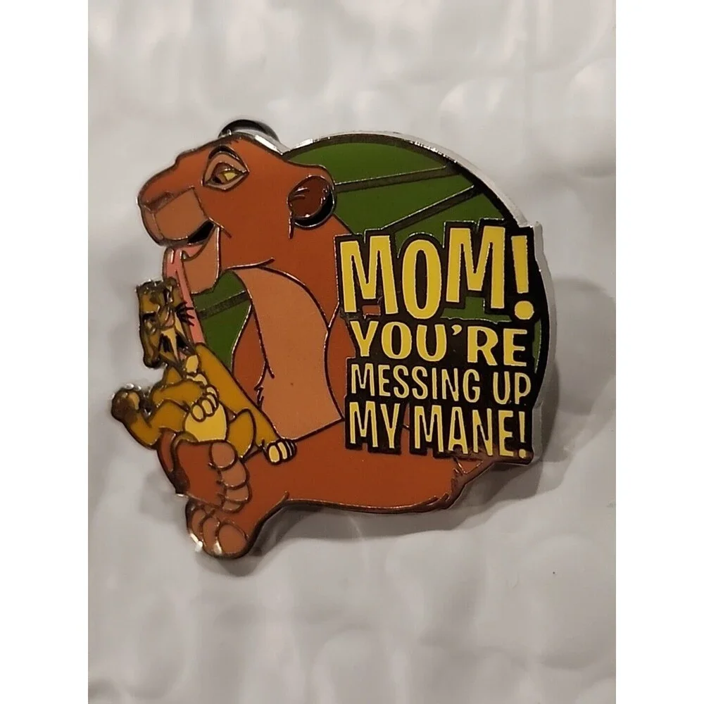 Disney Pin Lion King Sarabi Simba Quote Messing Up My Mane AP Artist Proof 00060